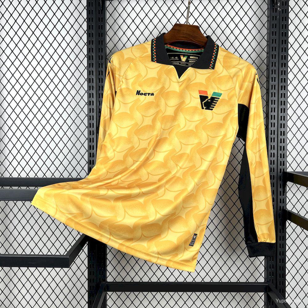 Camisa Venezia 25/26 Goleiro Home - (Torcedor) Manga Longa