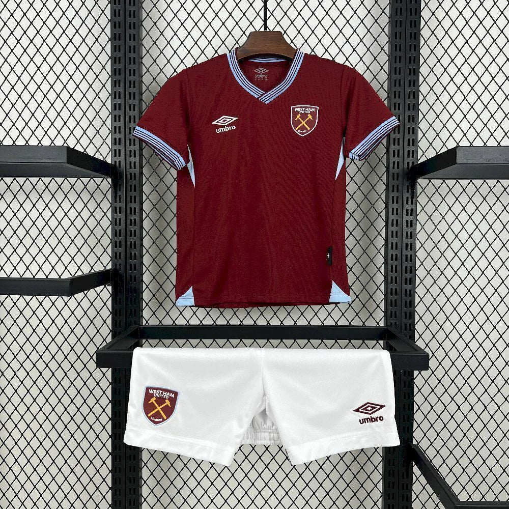 Kit Infantil West Ham 25/26 Home