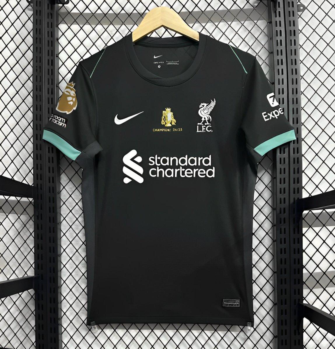 Camisa Liverpool 24/25 Away (Campeões Premier League) - (Torcedor)