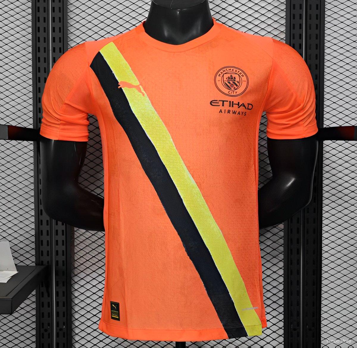 Camisa Manchester City 2025 Goleiro Away Copa do Mundo de Clubes - (Jogador)