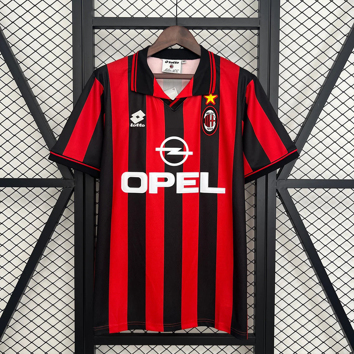 Camisa Milan 97/98 Home - (Retrô)