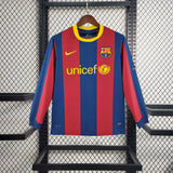Camisa Barcelona 10/11 Home - (Retrô) Manga Longa
