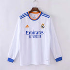 Camisa Real Madrid 21/22 Home - (Retrô) Manga Longa