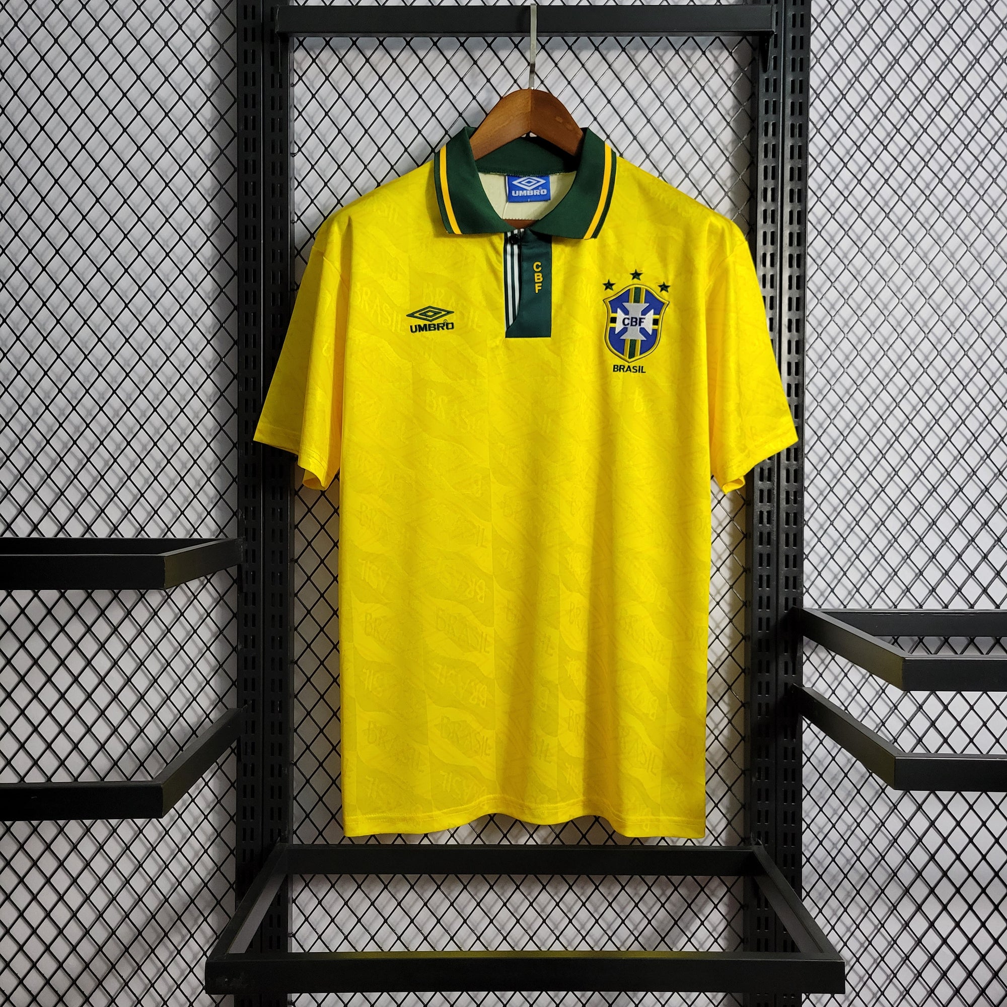 Camisa Brasil 92/93 Home - (Retrô)