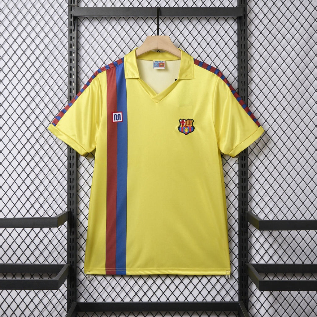 Camisa Barcelona 81/82/83/84/85 Away - (Retrô)