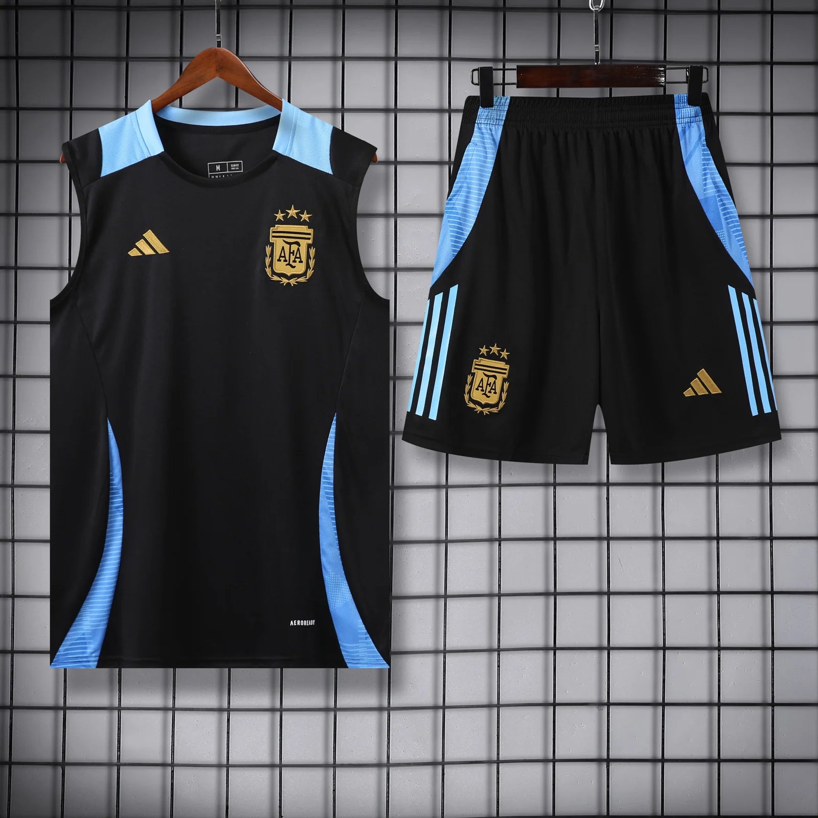 Kit Argentina 2024 Treino Home - (Torcedor) Regata