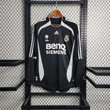 Camisa Real Madrid 06/07 Away - (Retrô) Manga Longa