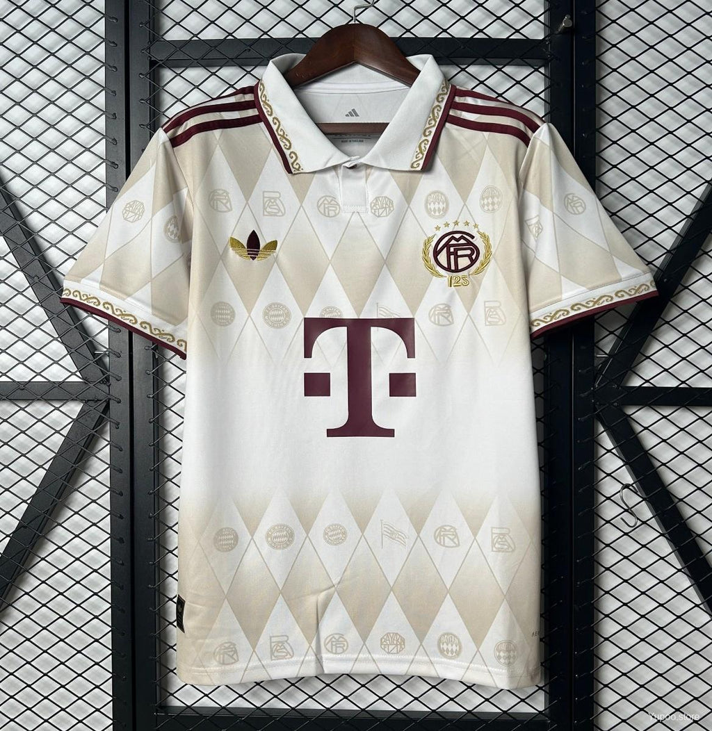Camisa Bayern de Munique 24/25 Aniversário 125 Anos - (Torcedor)