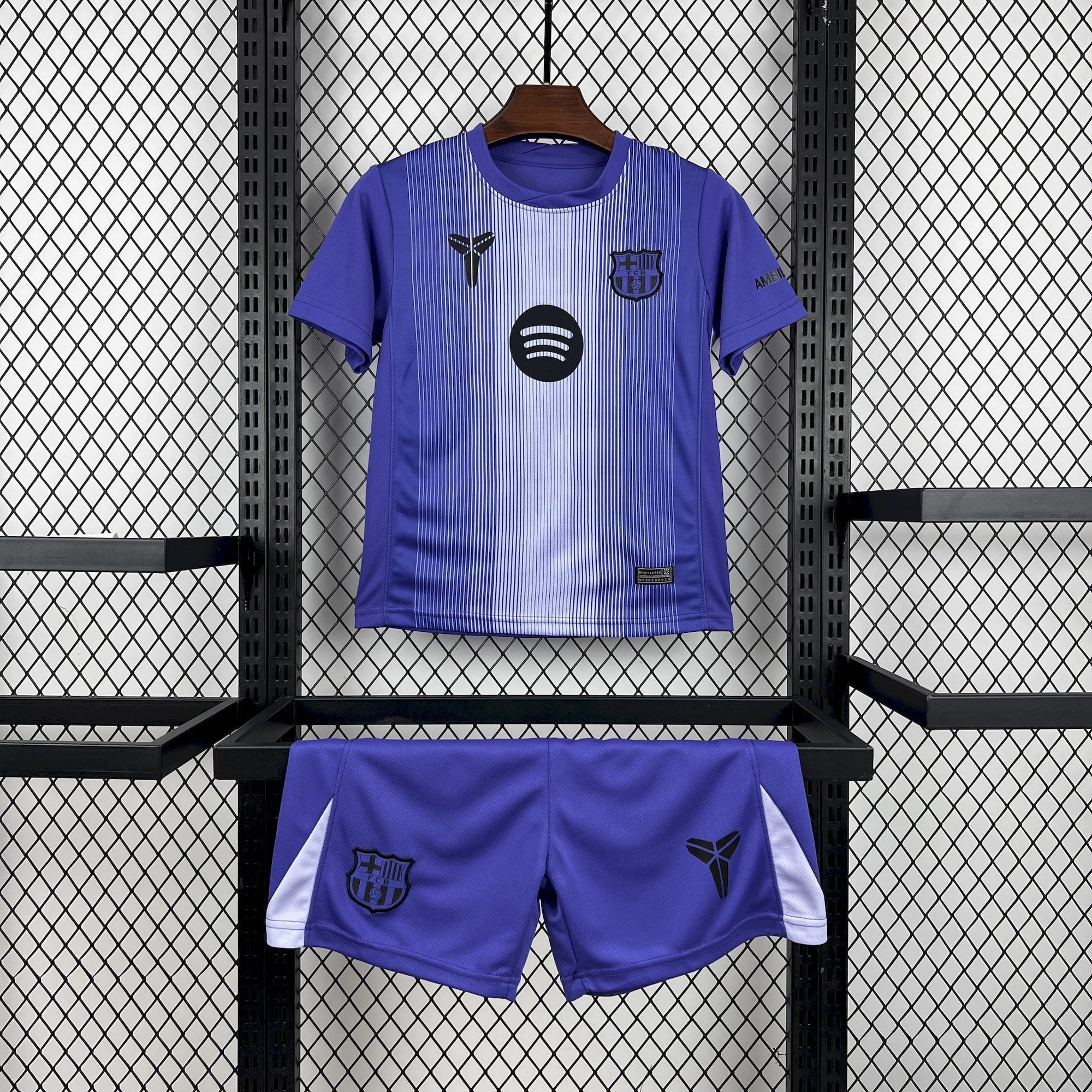 Kit Infantil Barcelona 25/26 Goleiro Away