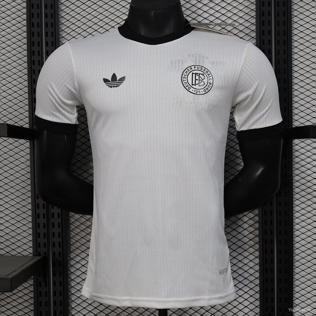 Camisa Alemanha 2025 Aniversário 125 Anos (White) - (Jogador)