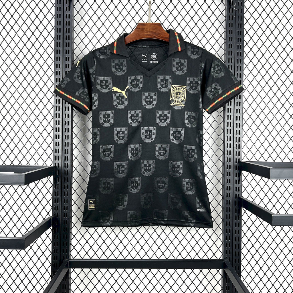 Camisa Portugal 2026 Pantera Negra - (Feminina)