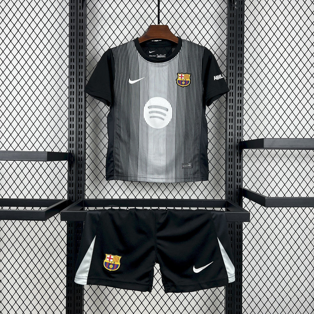 Kit Infantil Barcelona 25/26 Goleiro Edição Especial