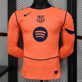 Camisa Barcelona 25/26 Third - (Jogador) Manga Longa