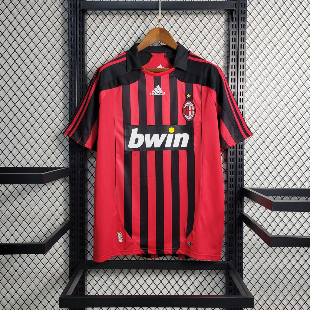 Camisa Milan 07/08 Home - (Retrô)
