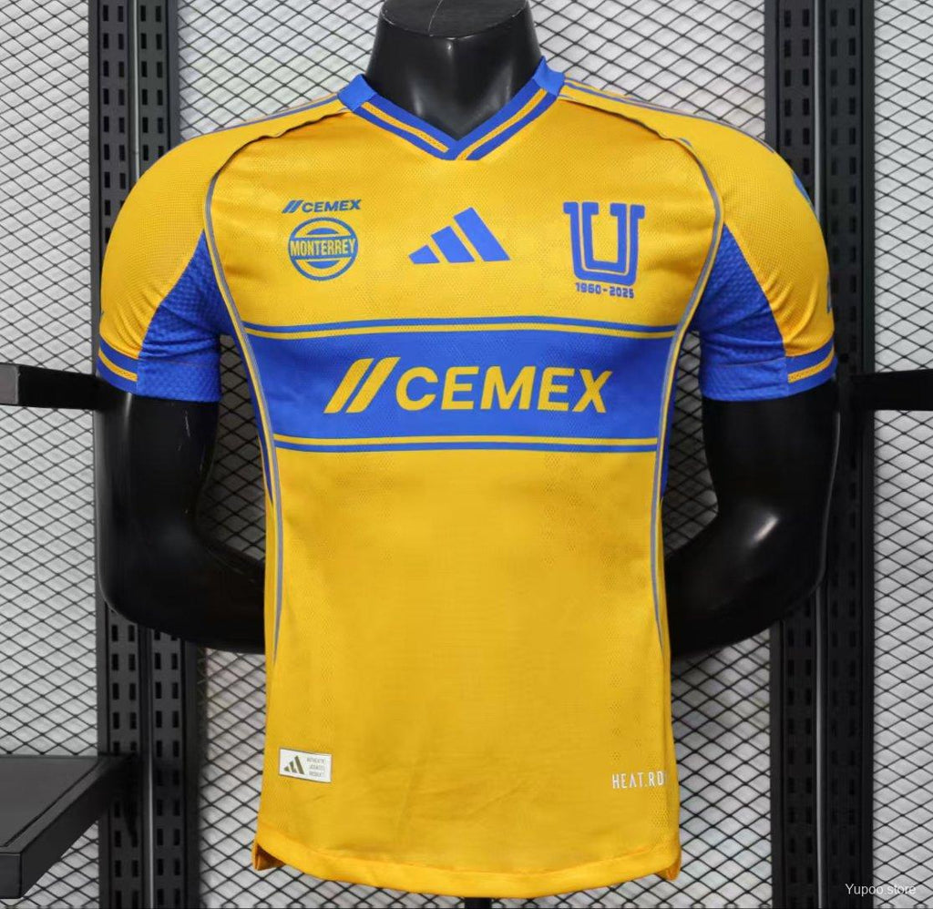 Camisa Tigres UANL 25/26 Home - (Jogador)