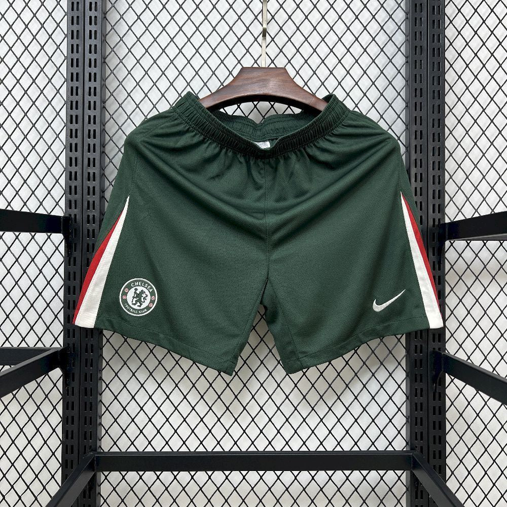 Shorts Chelsea 25/26 Away (Green) - (Torcedor)