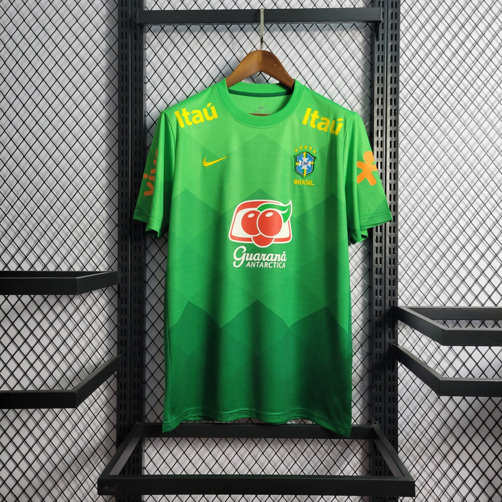 Camisa Brasil 2020 Pré-Jogo - (Retrô)