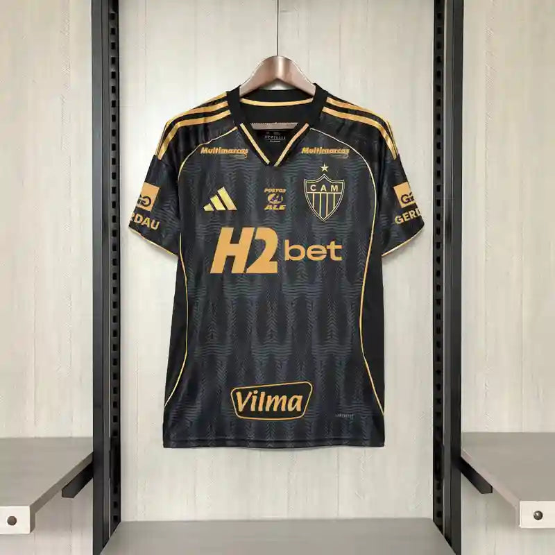 Camisa Atlético-MG 2025 Third (Todos os Patrocínios) - (Torcedor)