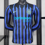 Camisa Inter de Milão 25/26 Home - (Jogador) Manga Longa