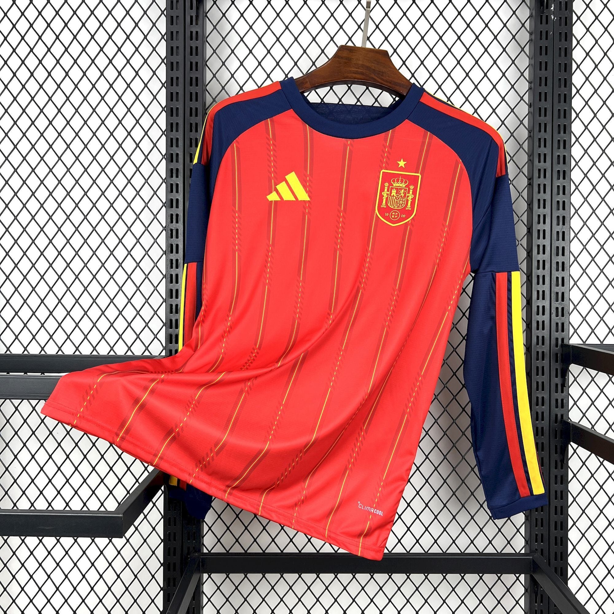 Camisa Espanha 2026 Home - (Torcedor) Manga Longa