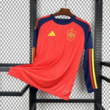 Camisa Espanha 2026 Home - (Torcedor) Manga Longa