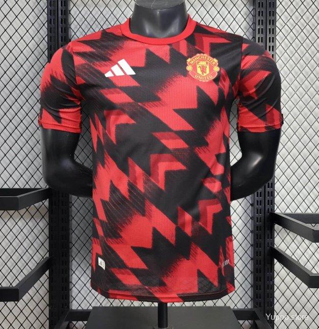 Camisa Manchester United 25/26 Pré-Jogo - (Jogador)