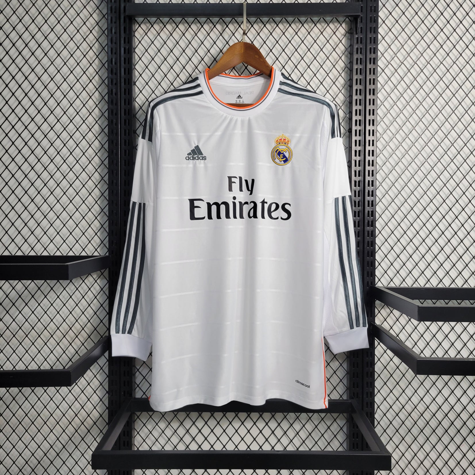 Camisa Real Madrid 13/14 Home - (Retrô) Manga Longa