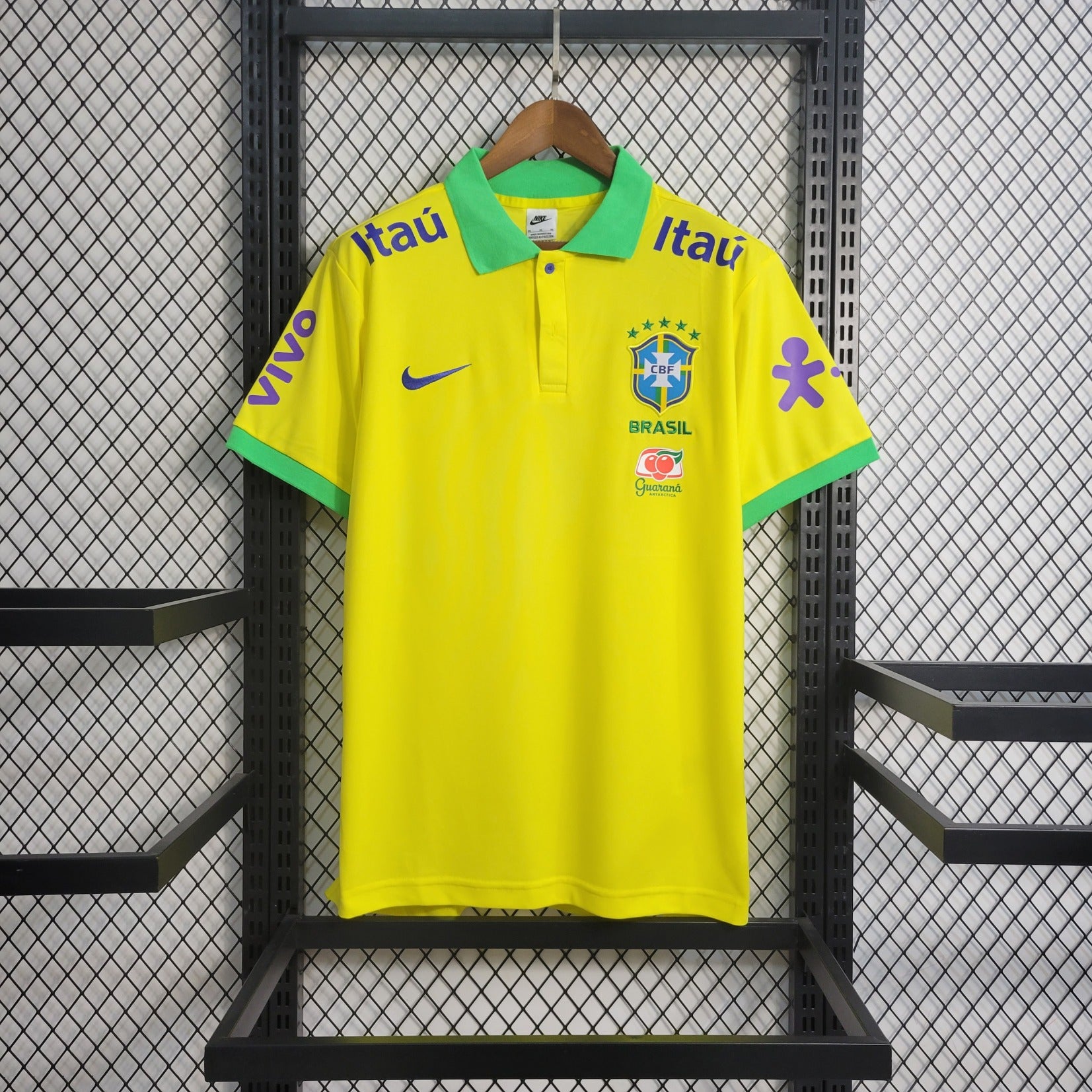Camisa Brasil 2022 Travel - (Retrô) Polo