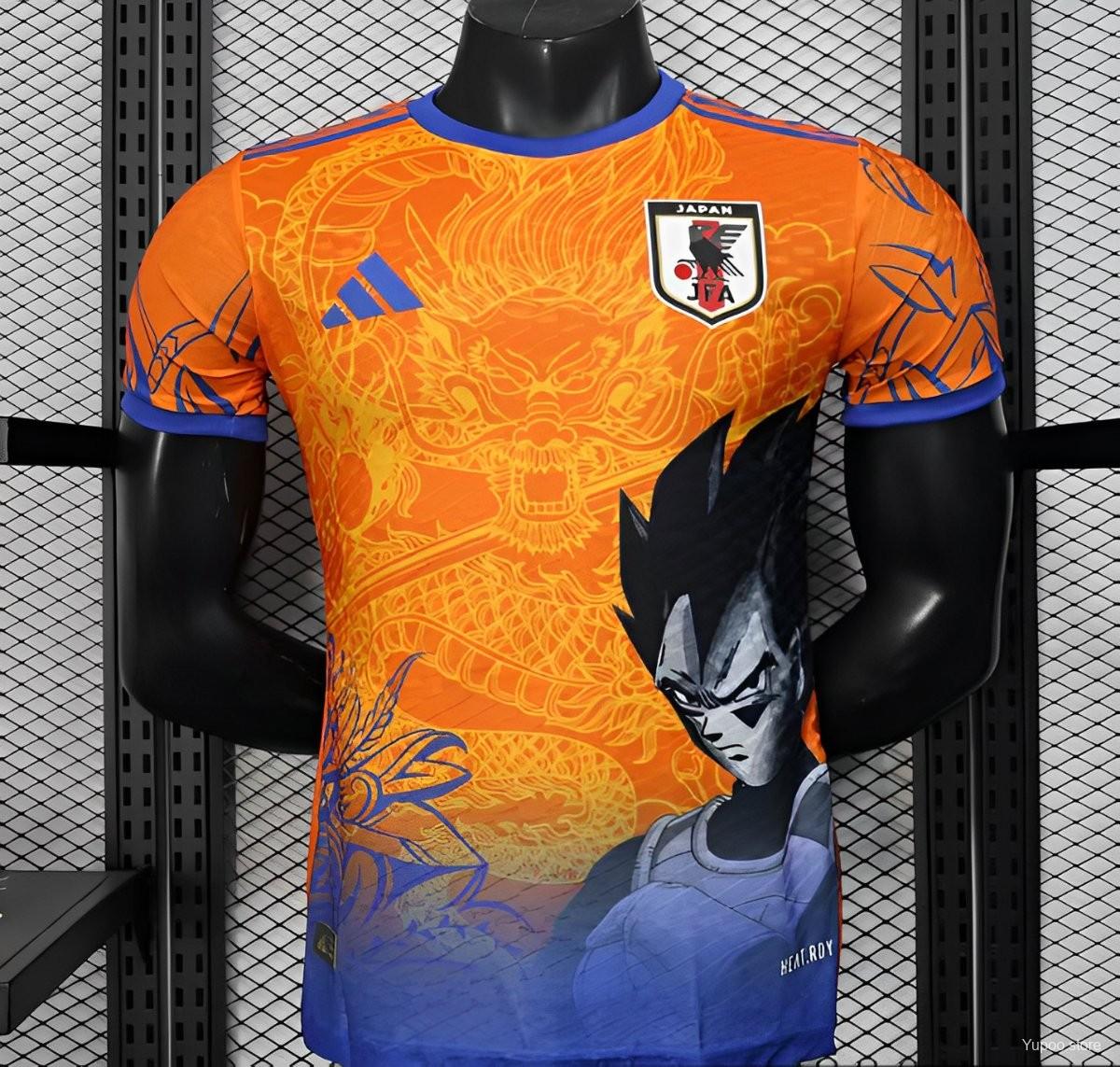 Camisa Japão 2025 Edição Especial (Dragon Ball - Vegeta) - (Jogador)