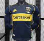 Camisa Boca Juniors 2026 Home - (Jogador) Manga Longa