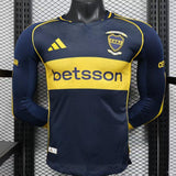 Camisa Boca Juniors 2026 Home - (Jogador) Manga Longa