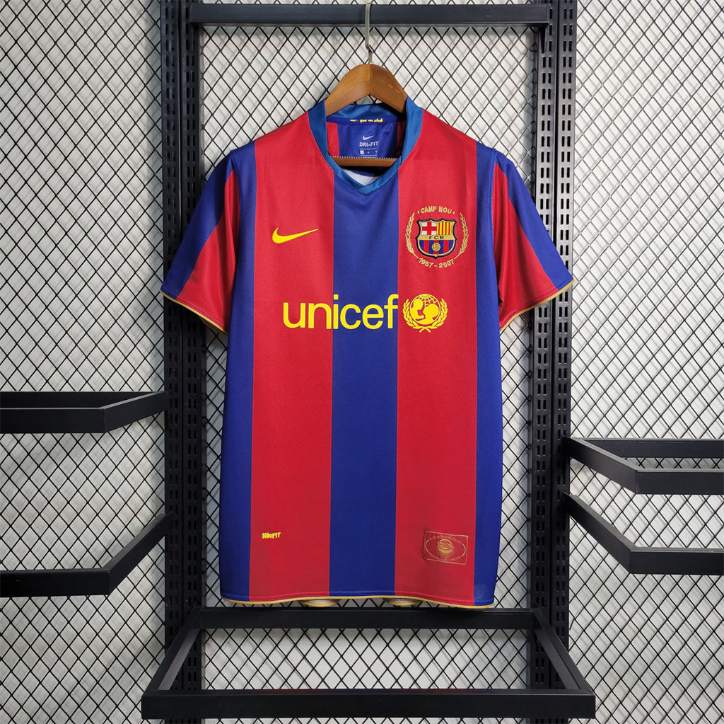 Camisa Barcelona 07/08 Home - (Retrô)