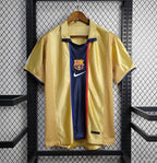 Camisa Barcelona 01/02 Away - (Retrô)
