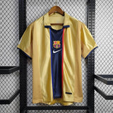 Camisa Barcelona 01/02 Away - (Retrô)