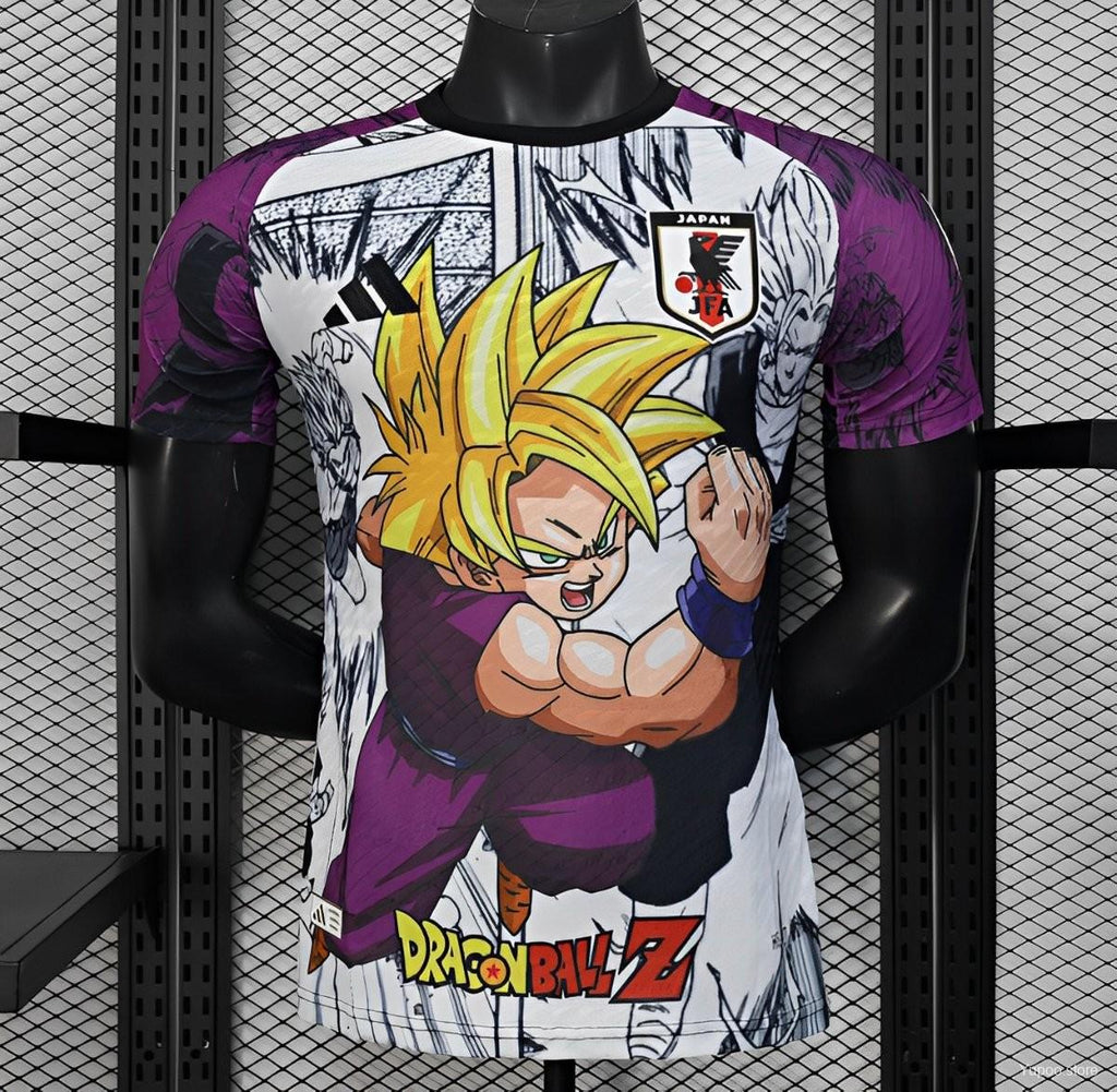 Camisa Japão 2025 Edição Especial (Dragon Ball - Gohan) - (Jogador)