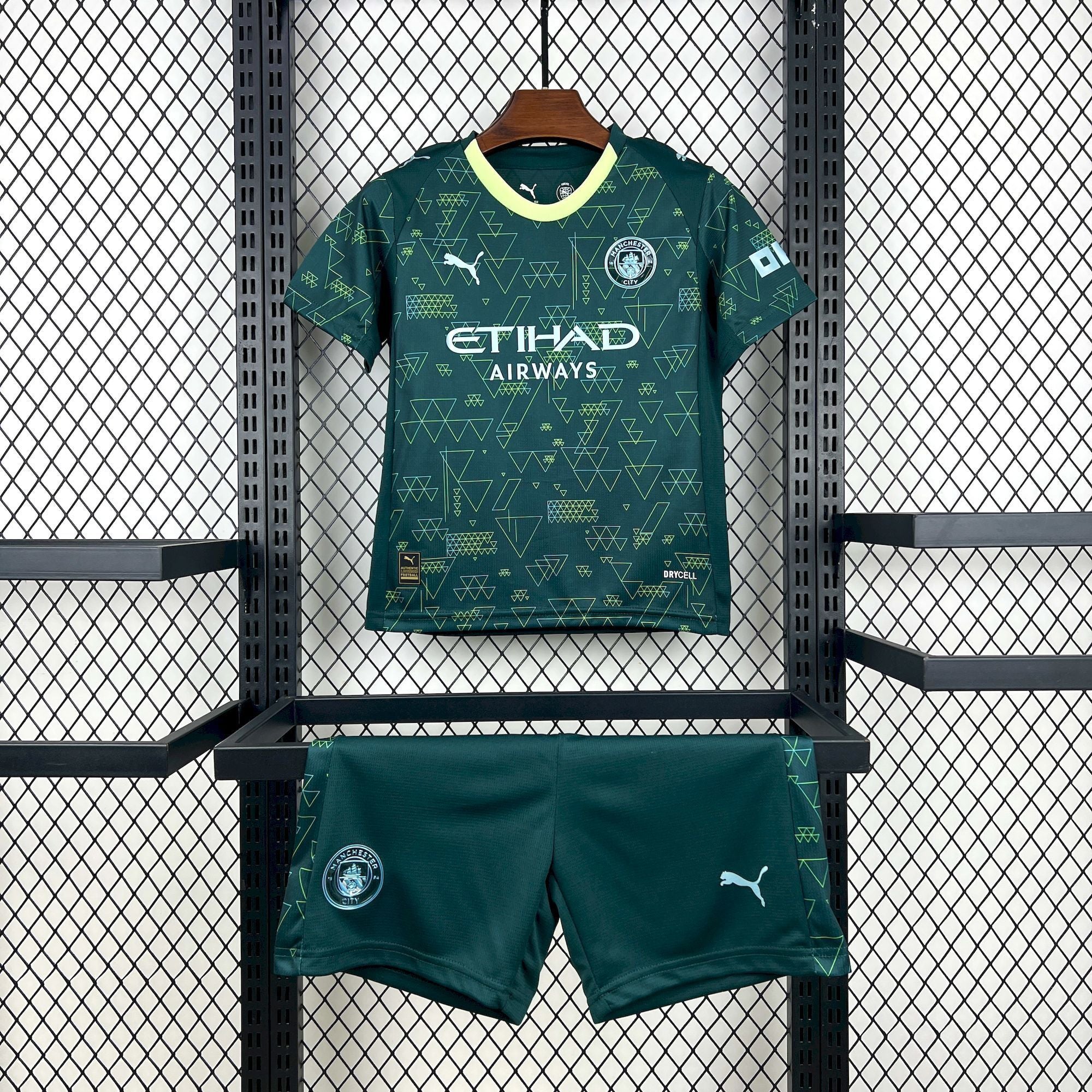 Kit Infantil Manchester City 25/26 Fourth