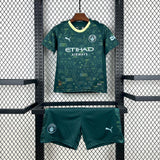 Kit Infantil Manchester City 25/26 Fourth