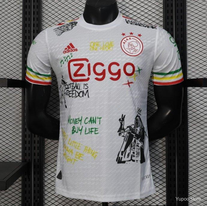 Camisa Ajax 25/26 Edição Especial (Bob Marley) - (Jogador)
