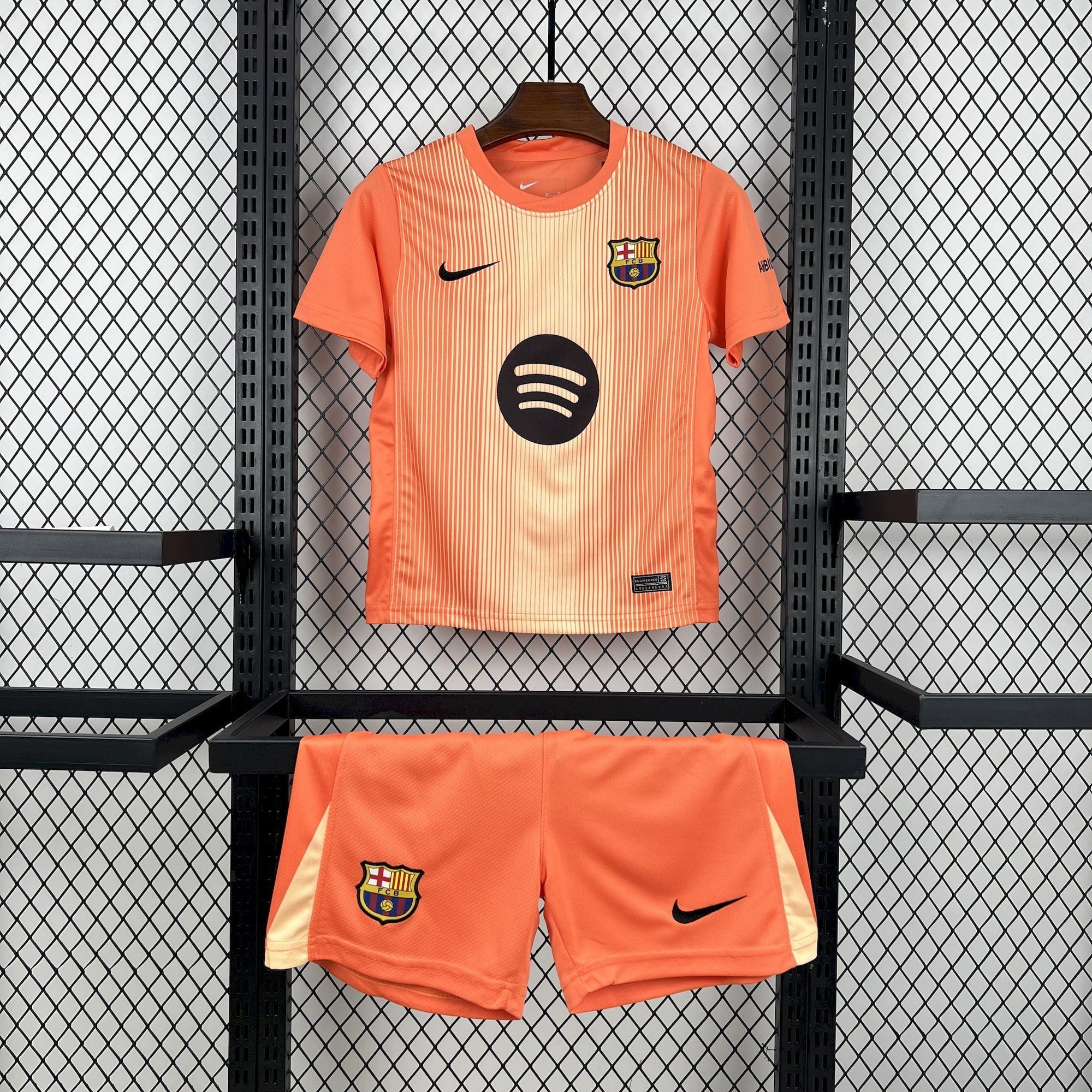 Kit Infantil Barcelona 25/26 Goleiro Fourth