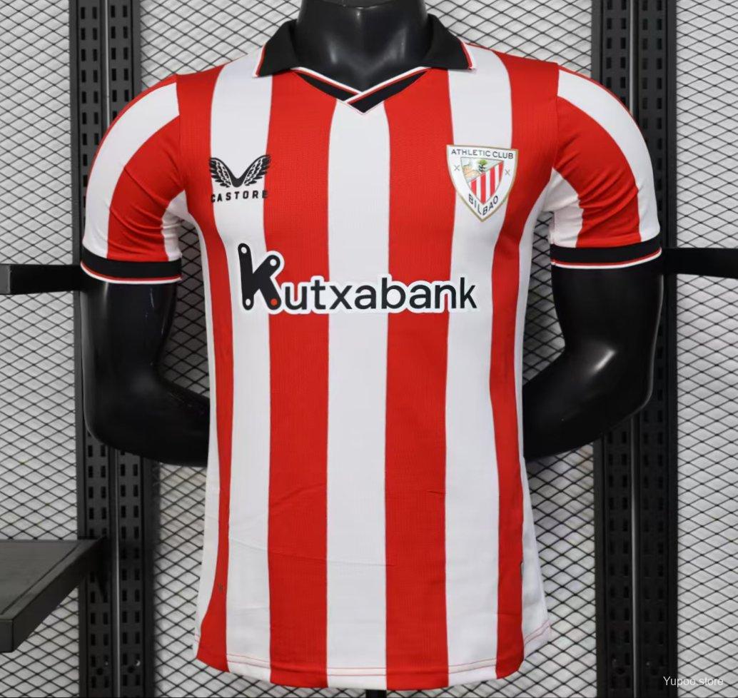 Camisa Athletic Bilbao 25/26 Home - (Jogador)