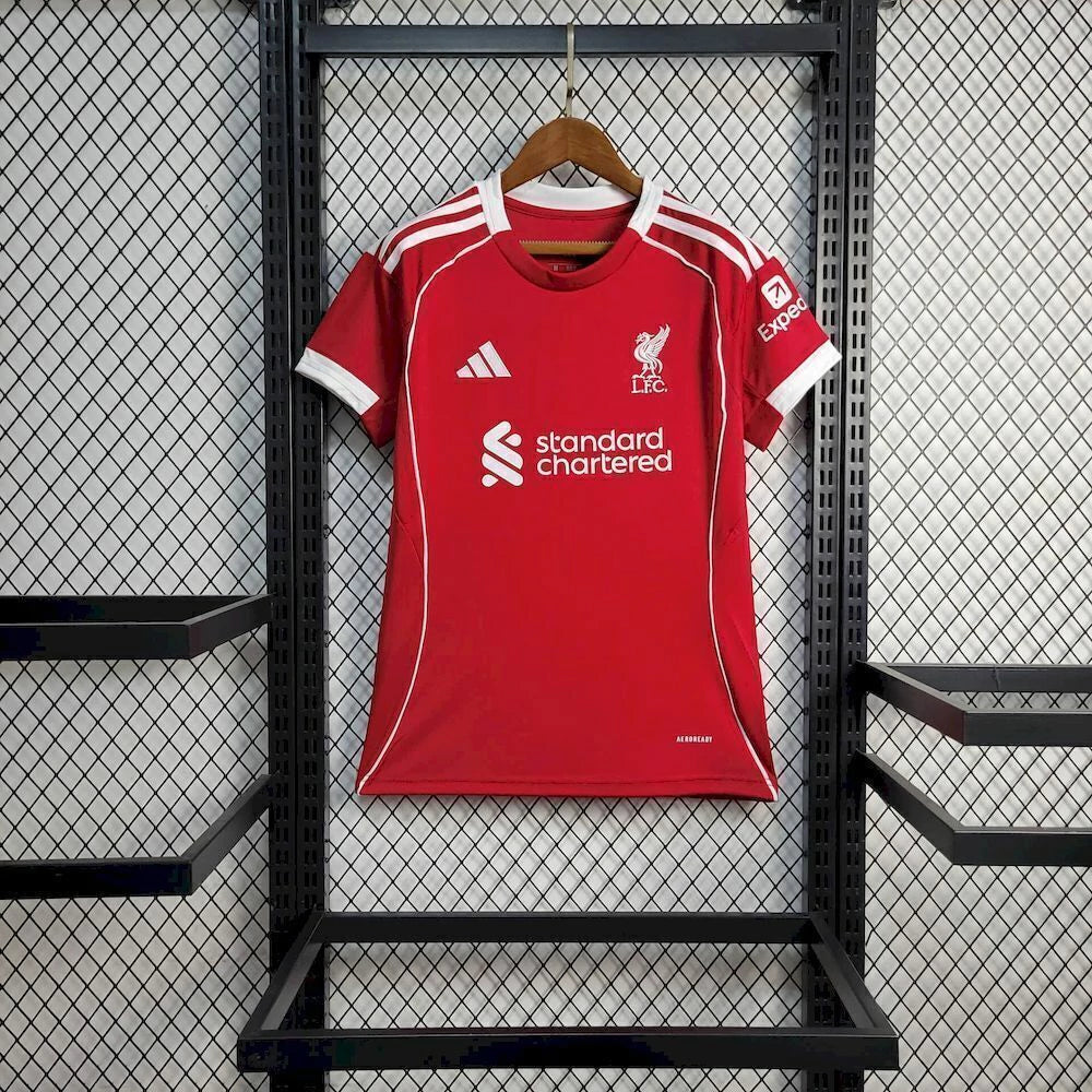 Camisa Liverpool 25/26 Home - (Feminina)