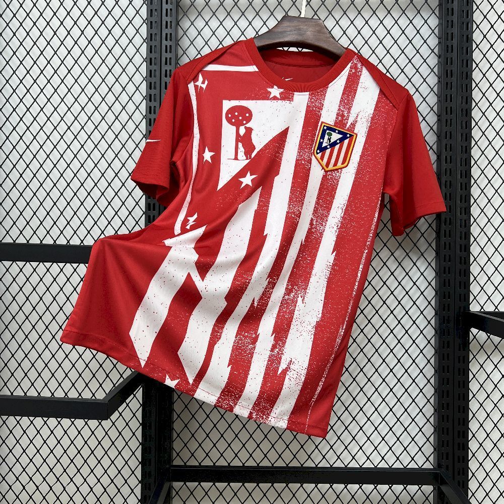 Camisa Atlético de Madrid 25/26 Pré-Jogo Home - (Torcedor)