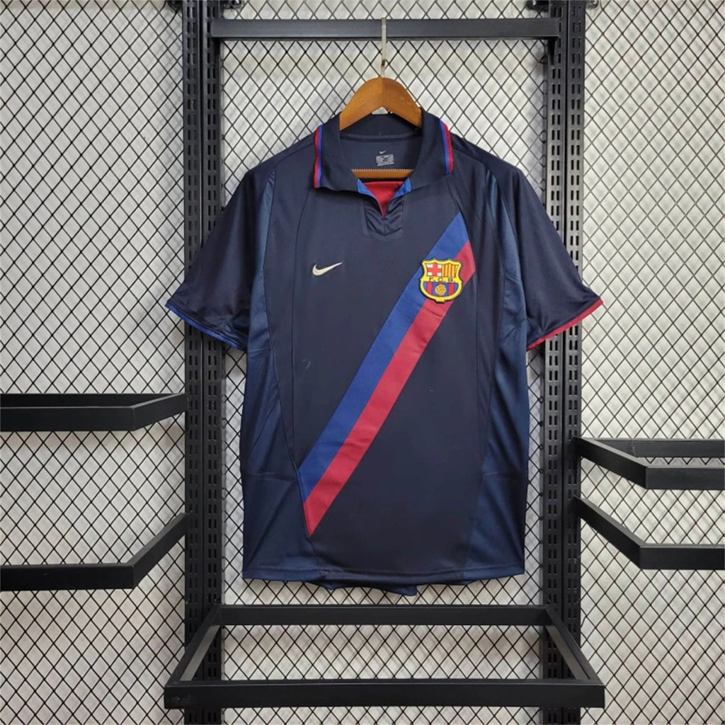 Camisa Barcelona 02/03 Away - (Retrô)