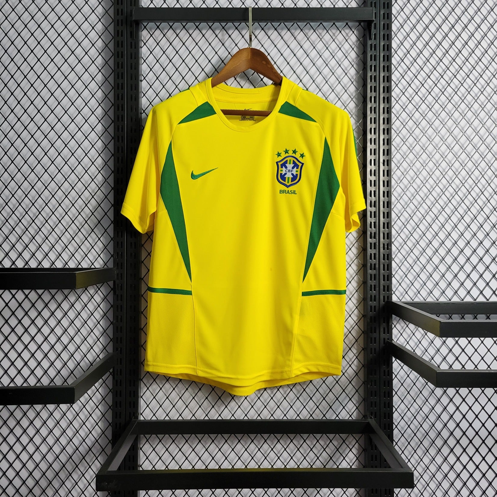Camisa Brasil 2002 Home - (Retrô)