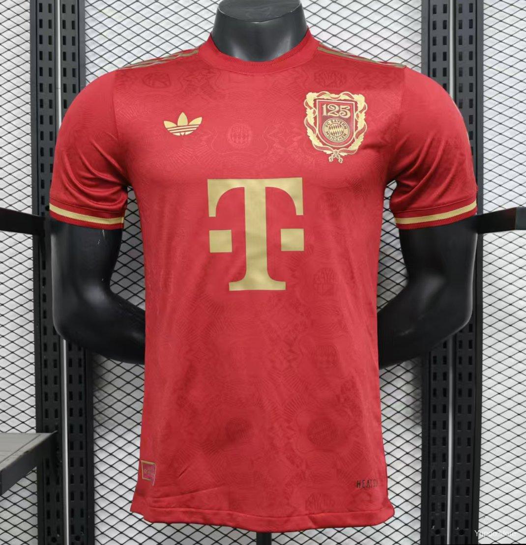 Camisa Bayern de Munique 24/25 Aniversário 125 Anos - (Jogador)