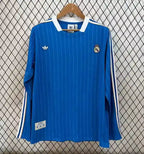 Camisa Real Madrid 25/26 Terrace Icons - (Torcedor) Manga Longa