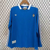 Camisa Real Madrid 25/26 Terrace Icons - (Torcedor) Manga Longa