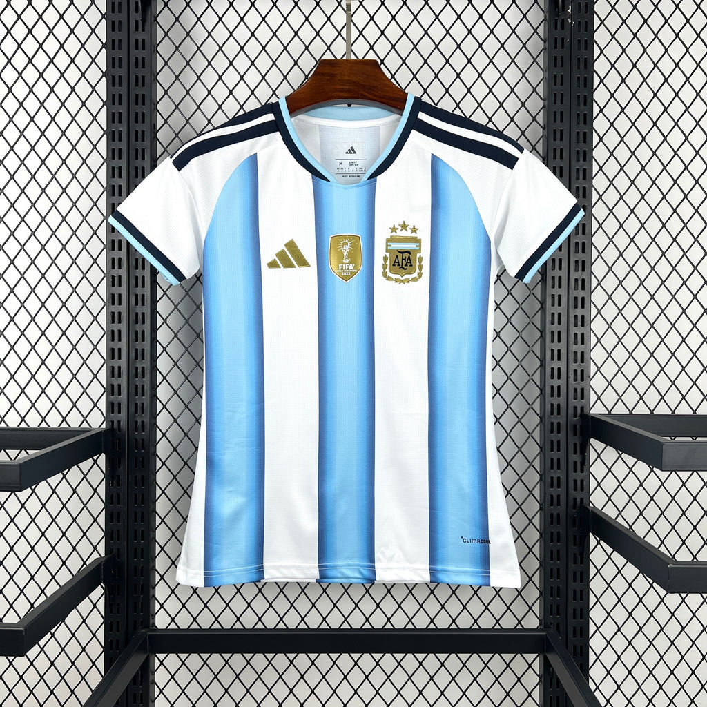 Camisa Argentina 2026 Home (Com Patch) - (Feminina)