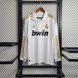 Camisa Real Madrid 11/12 Home - (Retrô) Manga Longa