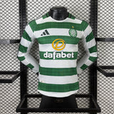 Camisa Celtic 25/26 Home - (Jogador) Manga Longa